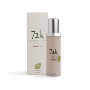 72k active toner spray men front product packaging