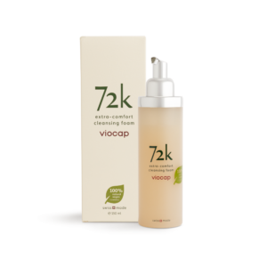 72k extra comfort cleansing foam front product packaging