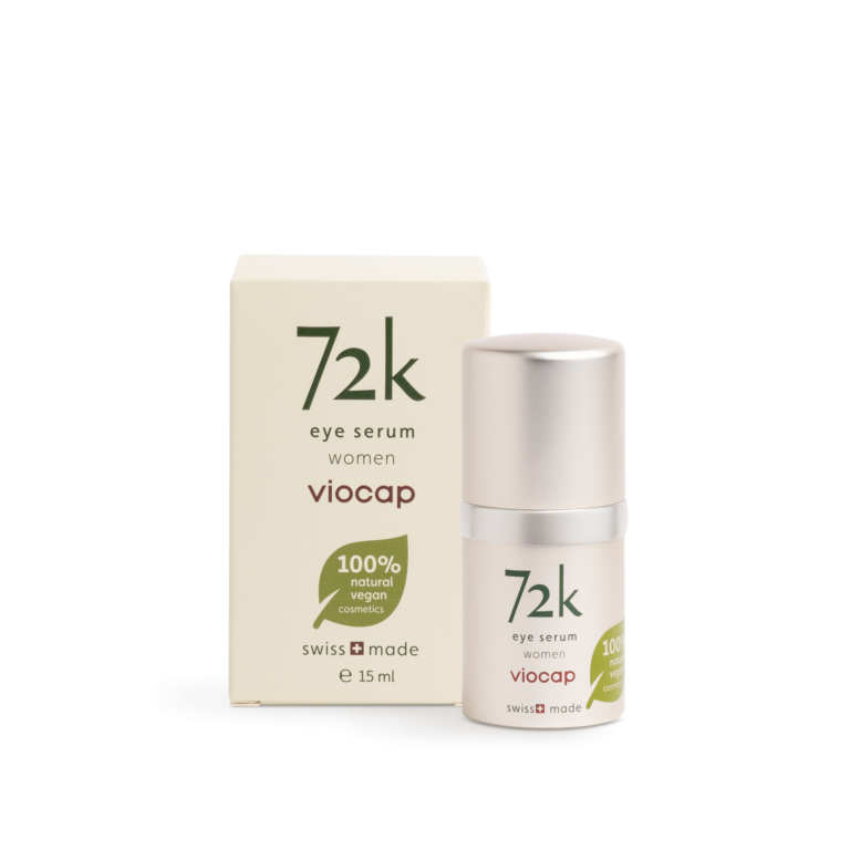 72k eye serum woman front product packaging