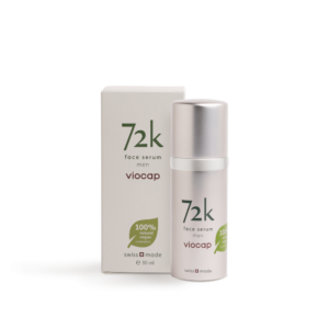72k face serum men front product packaging