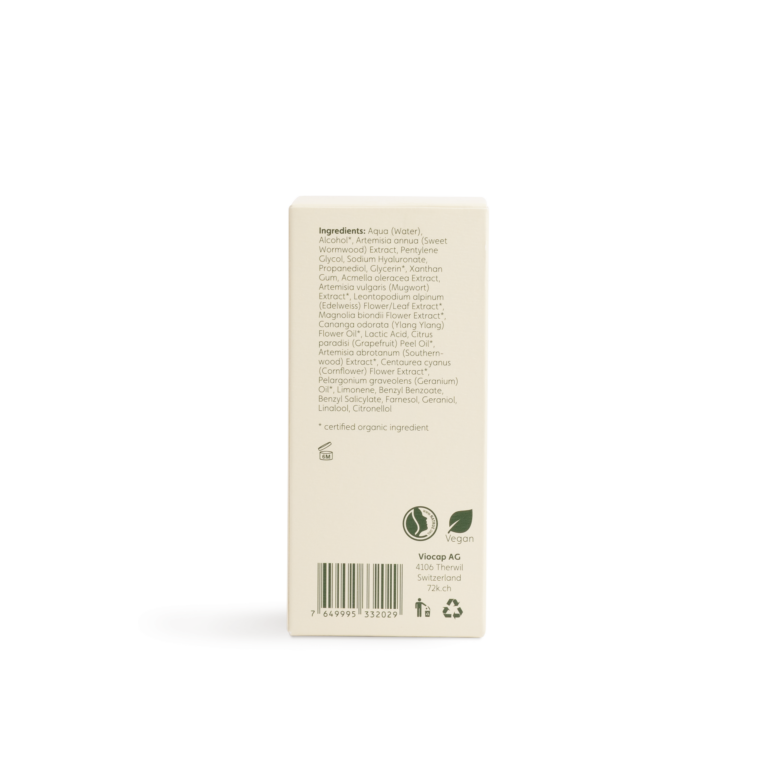 72k face serum women back packaging