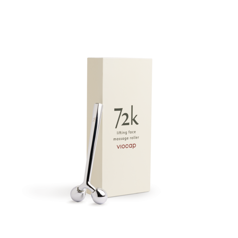 72k lifting face massage roller front product packaging
