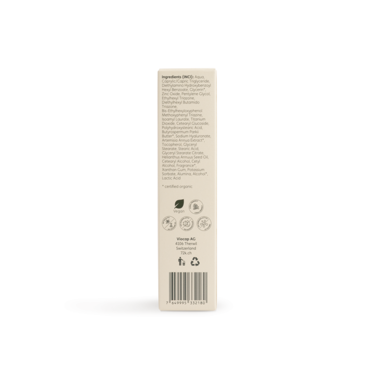72k sun protection spf50+back packging
